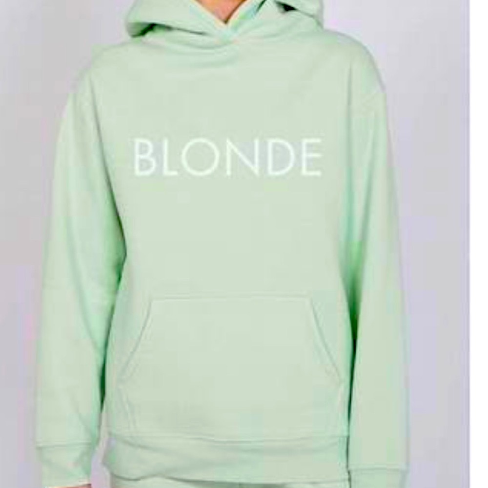 Brunette the Label Mint Blonde Hoodie